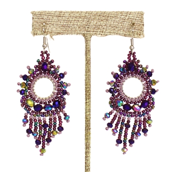 Sol Earring - #210 Purple