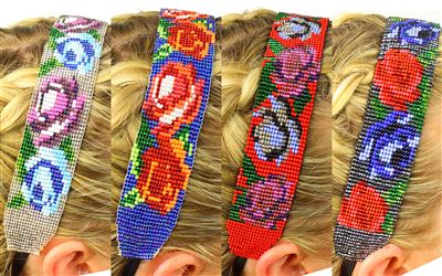 Wide Headband - Assorted Floral