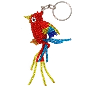 Parrot Keychain - Red