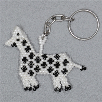 Zebra Keychain