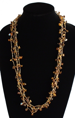 Full of Goodies Necklace, 30" - #103 Earth, Magnetic Clasp!