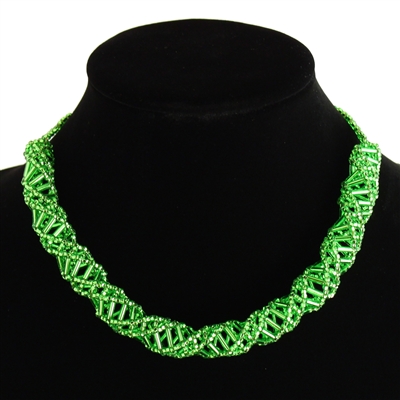 DNA Necklace - #163 Lime, Magnetic Clasp!