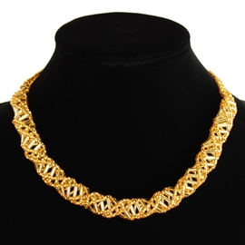 DNA Necklace - #207 Gold, Magnetic Clasp!