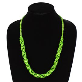 DNA Necklace, 24" - #211 Lime, Magnetic Clasp!
