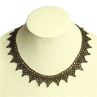 Lace Collar - #201 Bronze, Magnetic Clasp!