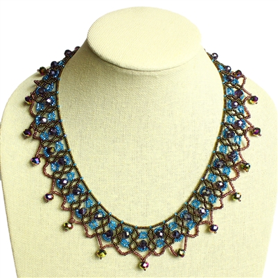 Carmen Necklace - #106 Desert Sunset,  Magnetic Clasp!