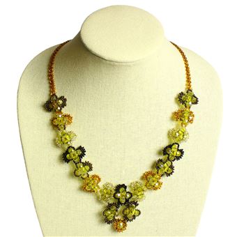 Primrose Necklace - #103 Earth, Magnetic Clasp!
