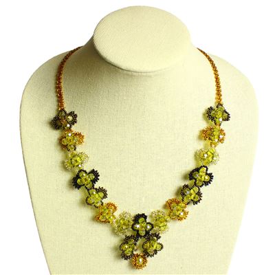 Primrose Necklace - #103 Earth, Magnetic Clasp!