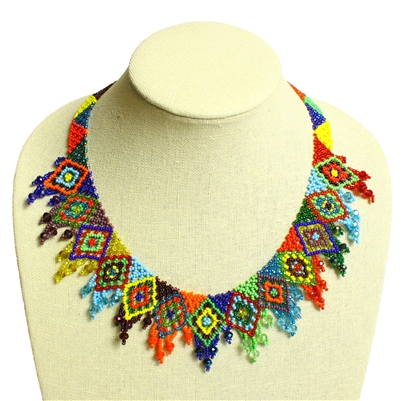 13 Diamonds Necklace - #100 Multi CB, Magnetic Clasp!