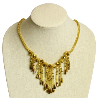 Sylvia Necklace - #207 Gold, Magnetic Clasp!