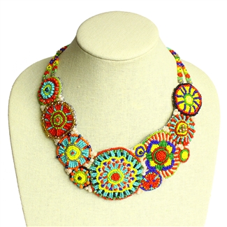 Francesca Necklace - #101 Multi, Magnetic Clasp!