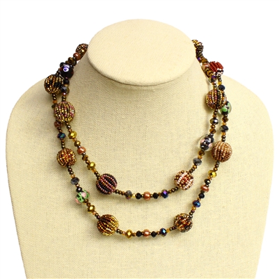 Fiesta Necklace - #103 Earth, Magnetic Clasp!