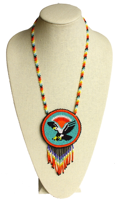 Eagle Rosette Necklace