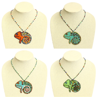 Chameleon Necklace, Magnetic Clasp!