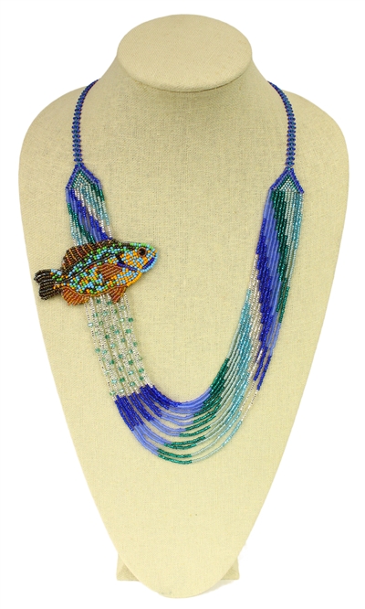 Fish Necklace, Magnetic Clasp!