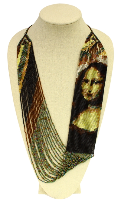 Mona Lisa Necklace, Magnetic Clasp!