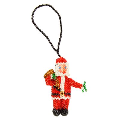 Fancy Santa Ornament