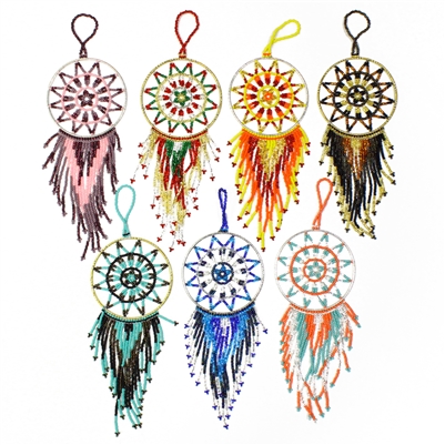 Dream Catcher Ornament, 7.5" Catcher to Fringe