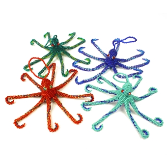 Octopus Ornament - Assorted Colors