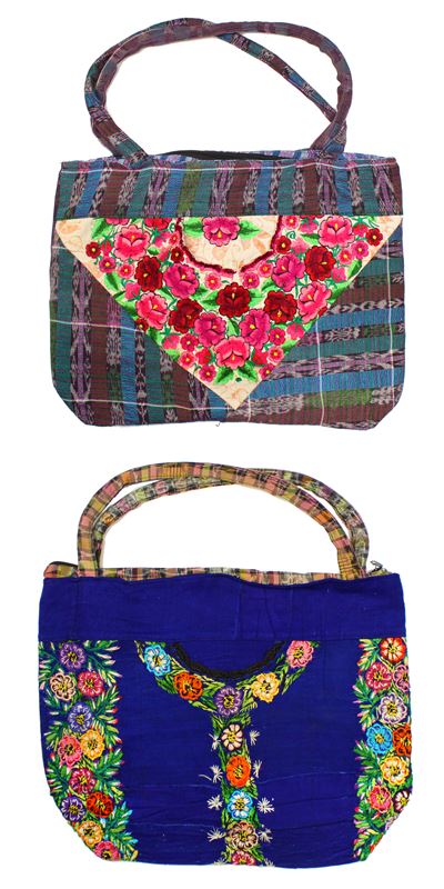 Textile Clutch, Large - #010 Assorted Floral