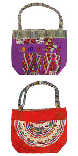 Textile Clutch, Medium - #009 Assorted Ethnic Designs