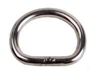 D-Ring, 1" Stainless Steel