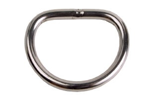 D-Ring, 1-1/2" Stainless Steel