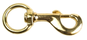 Swivel Bolt Snap, XL, 1.25", Brass.