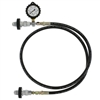 Cylinder Transfill Hose with Gauge - DIN