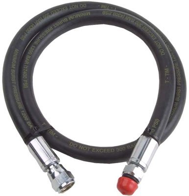 High Pressure Gauge Hose  22"-34"
