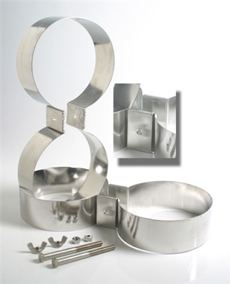 TDL 5.5 Inch Stainless Steel Doubles Bands