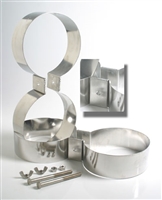 TDL 7.00 Inch Stainless Steel Doubles Bands
