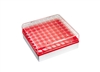 Microbank&trade; Freezer Storage Box - Red