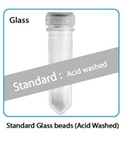 Prefilled  2.0 ml tubes, Silica (Glass) Beads, 0.1mm Acid Washed, 50 pk