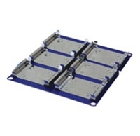 Platform, holds 6 (standard) microplates