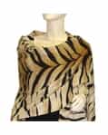 3 Ply Cashmere Pashmina Tiger Animal Print Shawl