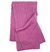 Pure Cashmere Cable Knit Scarf Midnight Lavender