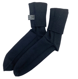 Black Cashmere Socks