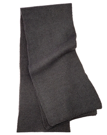 Charcoal Men's Cashmere Scarf