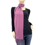 Midnight Lavender Pashmina Scarf