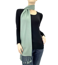 Sage Green Pashmina Scarf