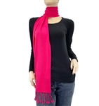 Hot Pink Pashmina Scarf