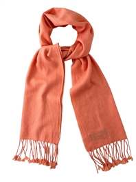 Coral Pashmina Scarf