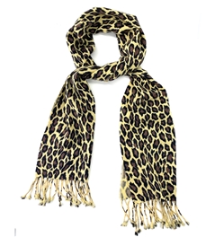 Leopard Animal Print Pashmina