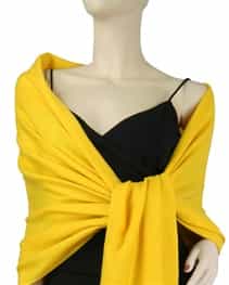 Yellow Pashmina Shawl