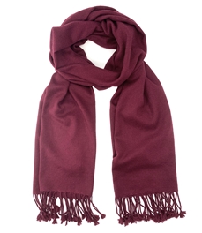 Burgundy Pashmina Shawl