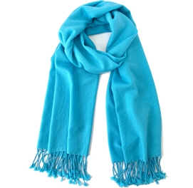 Blue Atoll Pashmina Shawl