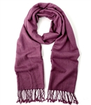 Boysenberry  Pashmina Shawl 2 Ply