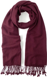 Burgundy Pashmina Wrap