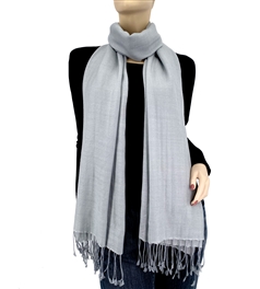 Silver Grey  Ring Pashmina